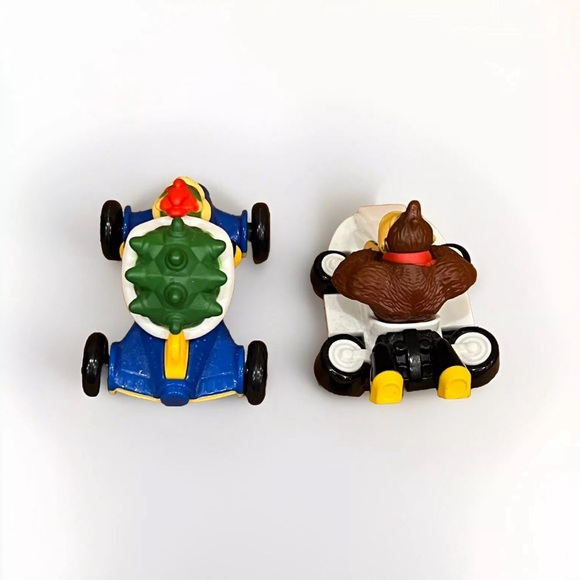 Set Of 2 Toys Nintendo Mario Bros Kart Race - Picture 2 of 10